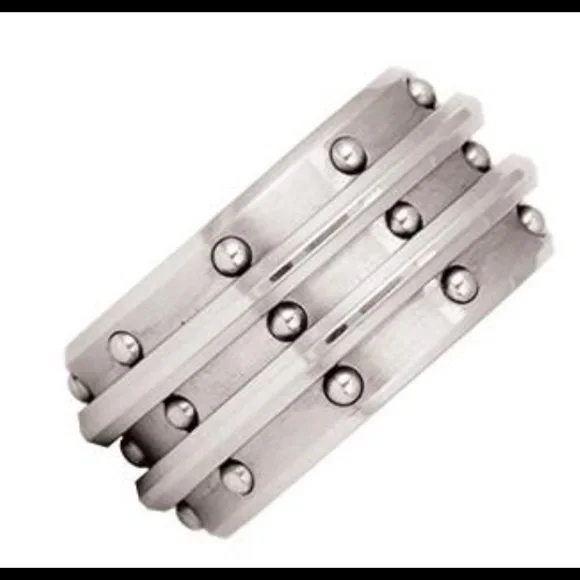 316L Stainless Steel Spinning Ring New With Tags